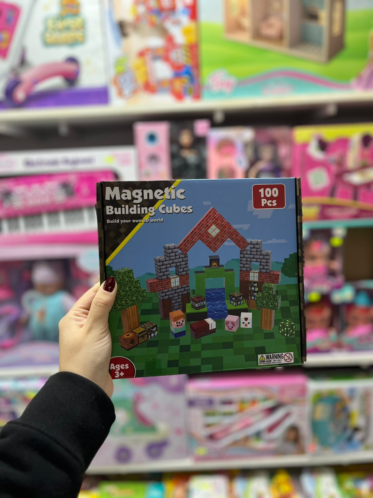 Minecraft Cubos Magnéticos 10pcs